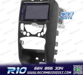 MARCO NEGRO RADIO 1-DIN Y 2-DIN PARA MINI HATCH II CABRIO II