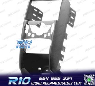 MARCO NEGRO RADIO 1-DIN Y 2-DIN PARA MINI HATCH II CABRIO II