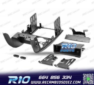 MARCO NEGRO RADIO 1-DIN Y 2-DIN PARA MINI HATCH II CABRIO II