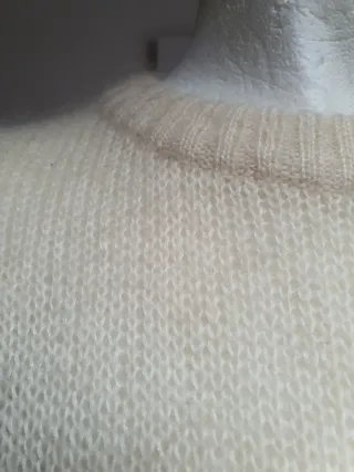 Maglione vintage floreale mohair L