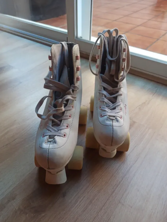 Patines Oxelo 4 ruedas Talla 37 y bolsa de regalo