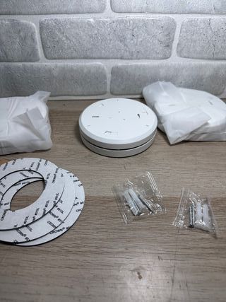 Tres detectores de humo