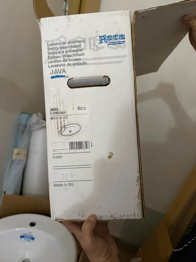 Lavabo Roca Java de encastrar