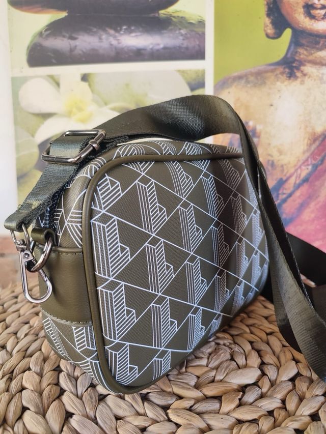 Bolso bandolera verde militar/ oliva