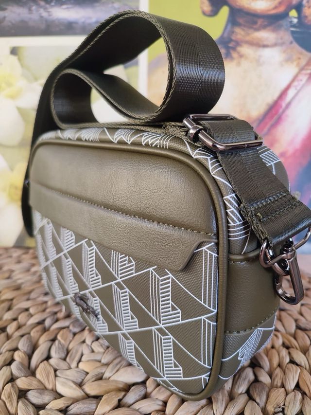 Bolso bandolera verde militar/ oliva