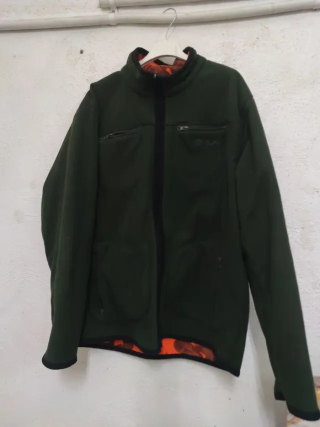 Chaqueta Polar Reversible Caza Hombre