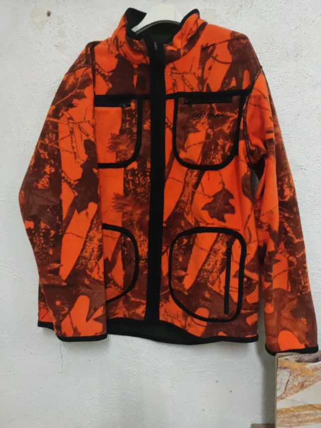 Chaqueta Polar Reversible Caza Hombre