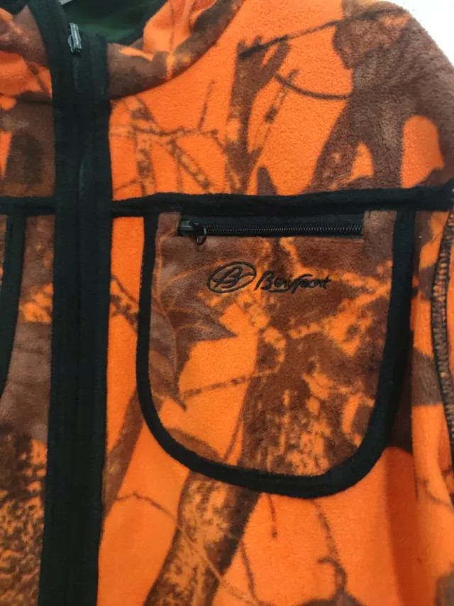 Chaqueta Polar Reversible Caza Hombre