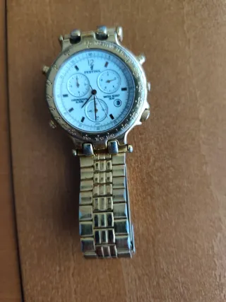 Reloj Festina Cronógrafo Dorado Hombre