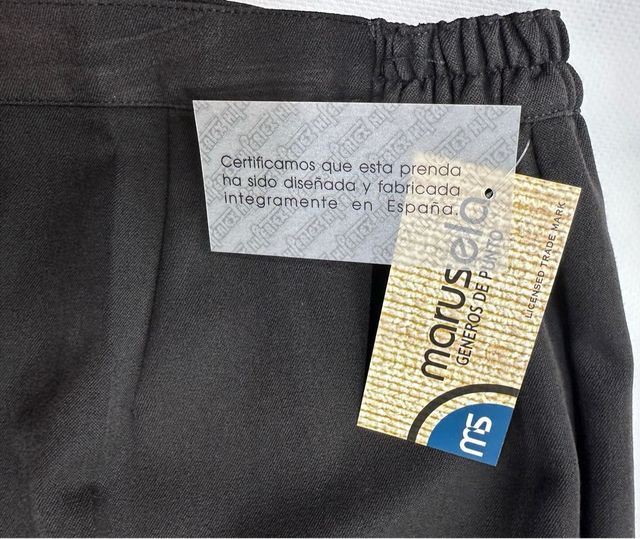 Pantalón señora Marusela Talla 50 Negro