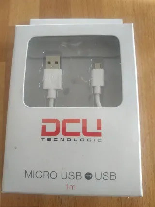 Cable DCU Tecnologic Micro USB a USB 1m