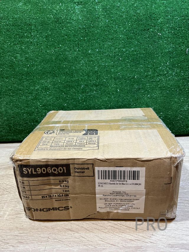 Juego de 2 Mancuernas 3KG SONGMICS