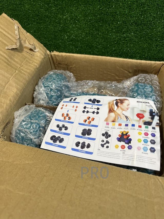 Juego de 2 Mancuernas 3KG SONGMICS