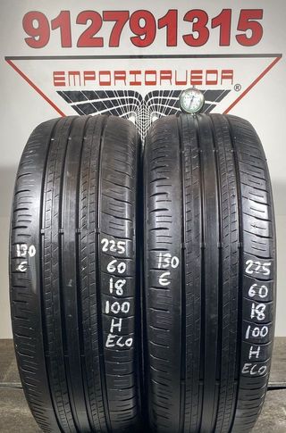 *225 60 18 H DUNLOP RUEDA AL 90% VIDA UTIL