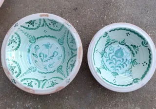 2 Lebrillos Fajalauza