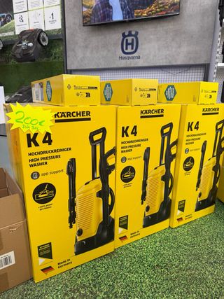 Hidrolimpiadora Karcher K4 + lanza Ecobooster