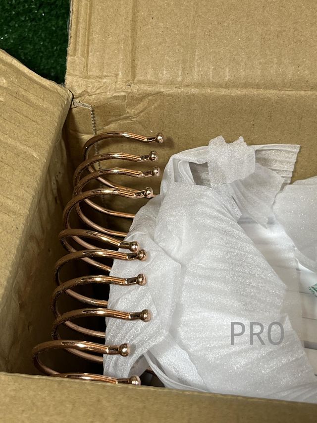 Juego de 20 perchas de madera SONGMICS