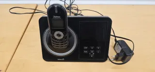 Teléfono Inalámbrico Telefónica Negro