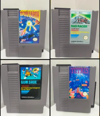 Lote 4 Cartuchos NES