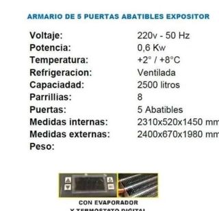 Frigorífico industrial