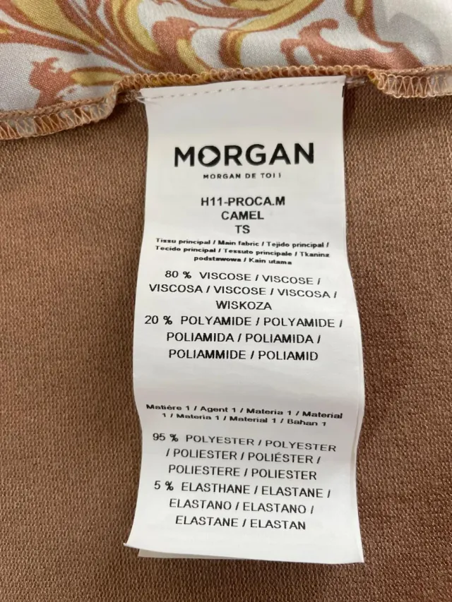 Morgan Camiseta sin mangas estampado barroco