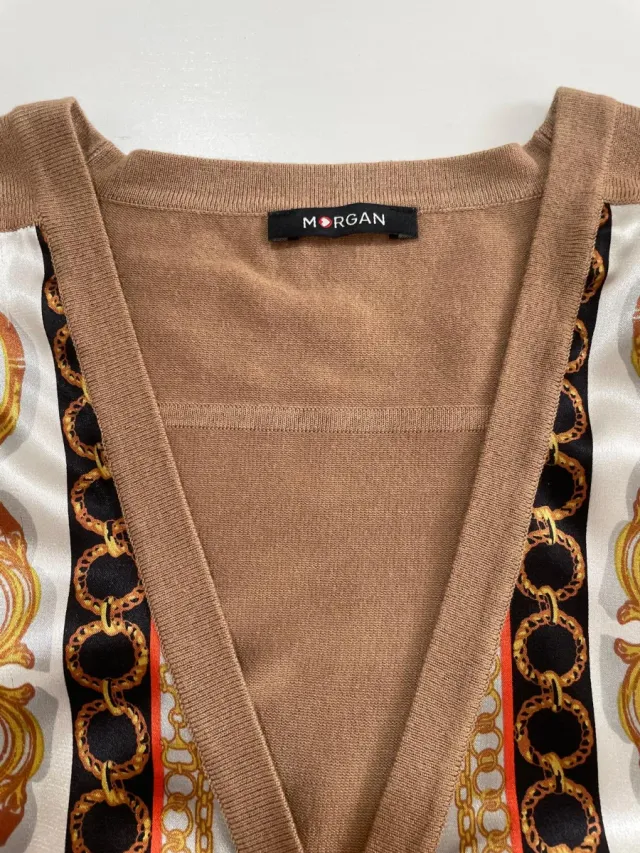 Morgan Camiseta sin mangas estampado barroco