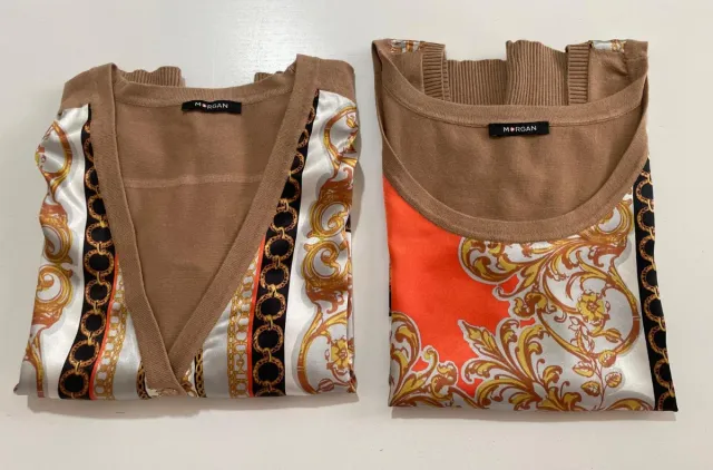 Morgan Camiseta sin mangas estampado barroco