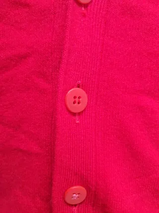 Gilet Benetton 100% Lana Vintage Anni '80 Tg 48