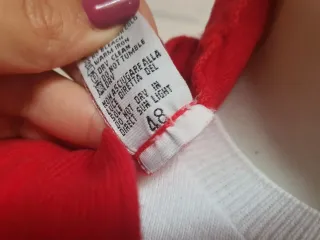 Gilet Benetton 100% Lana Vintage Anni '80 Tg 48