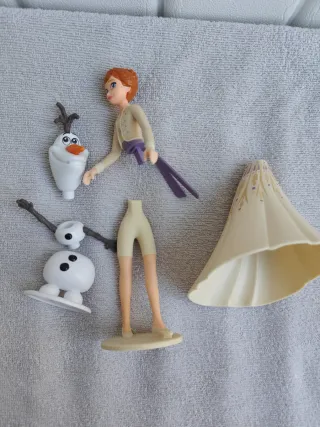 Pupazzetti Frozen in plastica