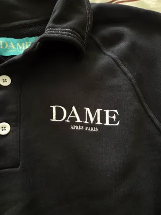 Sudadera Dame Apres Paris Negra