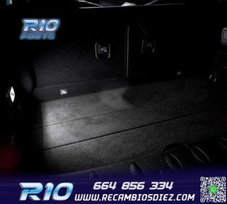 KIT 12 BOMBILLAS LED INTERIOR PARA MINI COOPER CABRIO CONVER