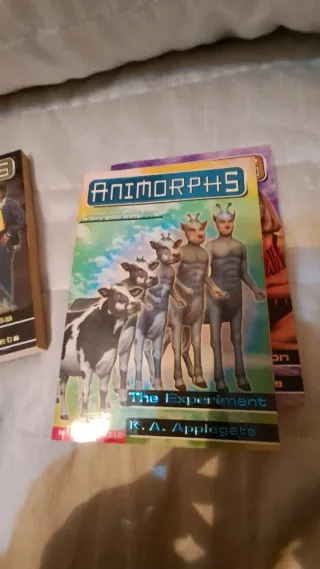 Estuche libros animorphs.