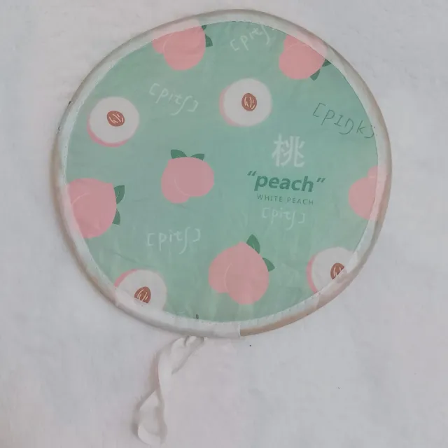 REGALO Abanico tela plegable