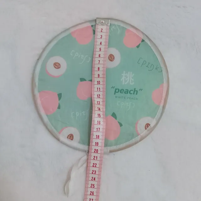 REGALO Abanico tela plegable