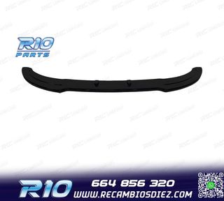 SPOILER DELANTERO MINI R55 R56 R57 JCW 06-14 NEGRO