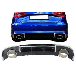Difusor trasero Audi A3 8V Sportback 3 y 5 Puertas