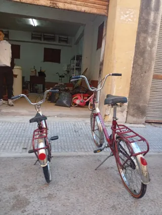 Pareja de bicicletas G.A.C Mobbylete