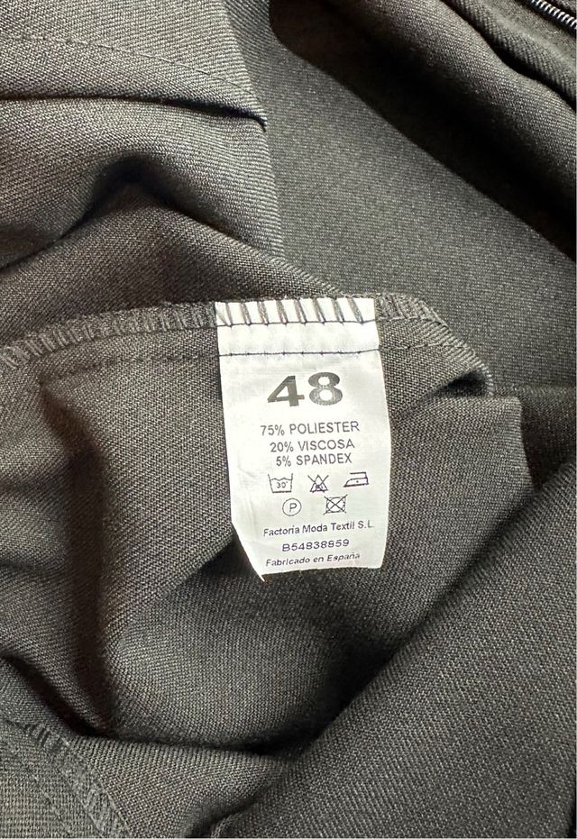 Pantalón señora Marusela Talla 48 Negro