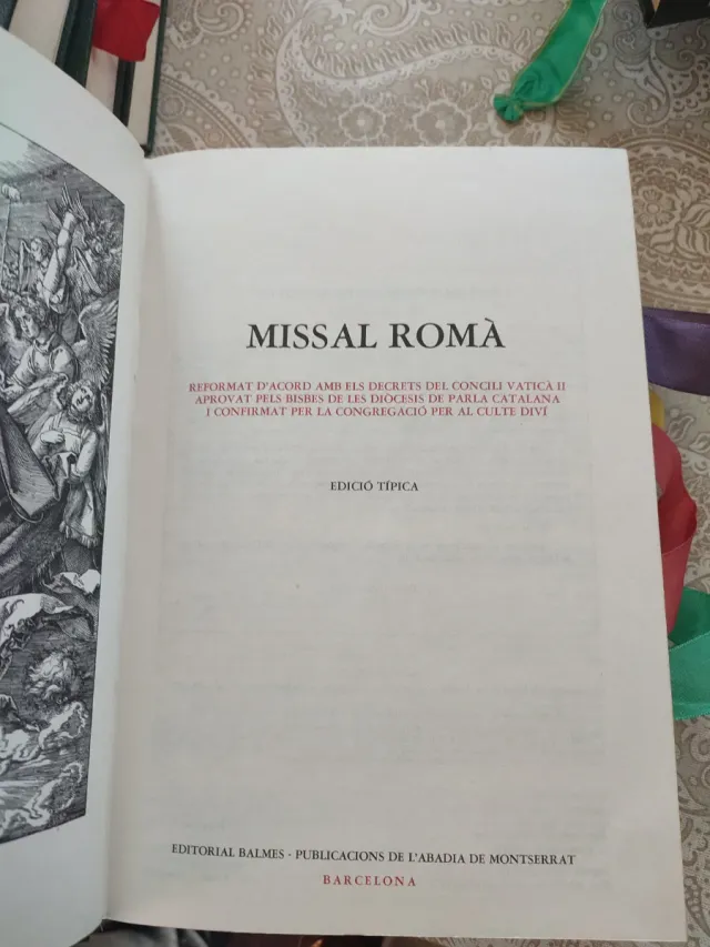 Misal Roma , Ferial i Leccionari