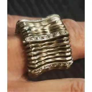 Anello Giorà by Raspini Argento Regolabile