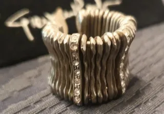 Anello Giorà by Raspini Argento Regolabile