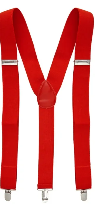 Gambe elastiche rosse per bambini (1-4 anni)