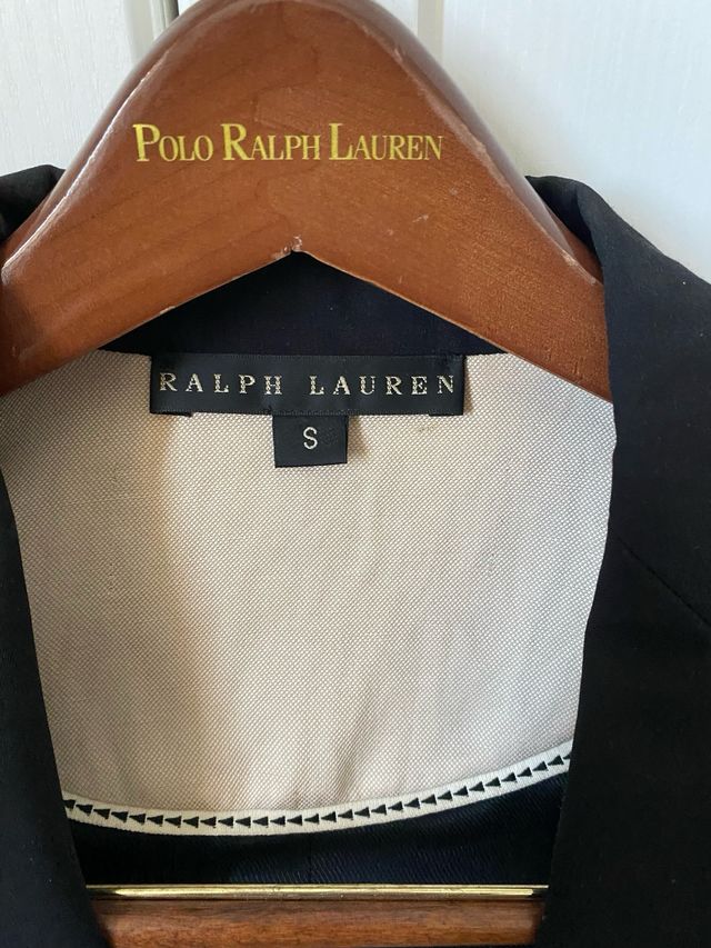 Giacca Ralph Lauren Nera Taglia S