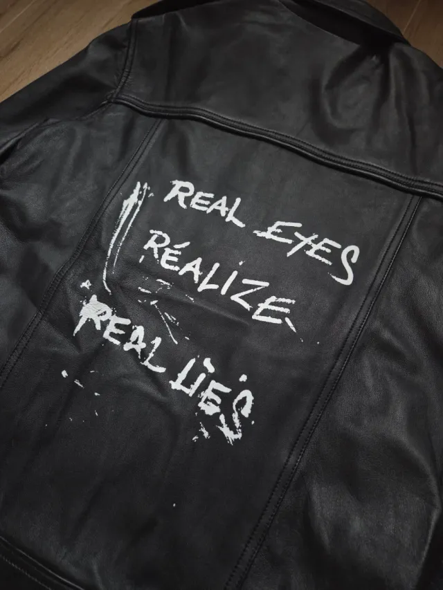 Chaqueta de Piel Negra