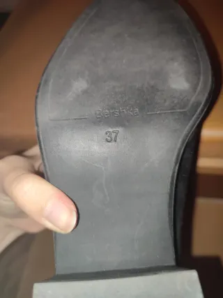 Botines negros Bershka