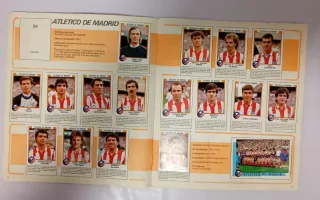 Álbum de cromos 88 futbol 1 división Panini