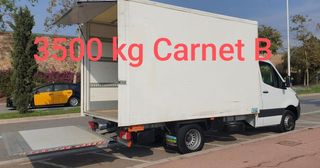 Mercedes Sprinter 516 LARGO  CON PUERTA ELEVADORA  3.5 T