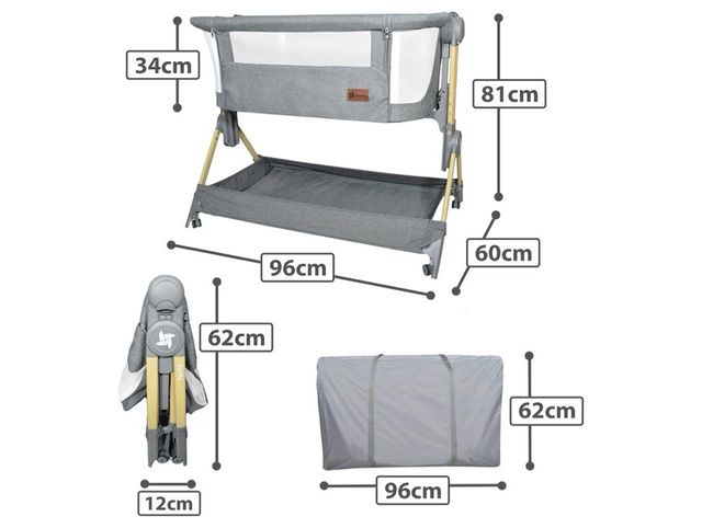 CUNA COLECHO Y DE VIAJE PLEGABLE