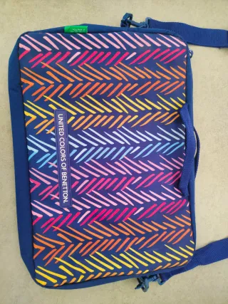 Funda portátil Benetton multicolor